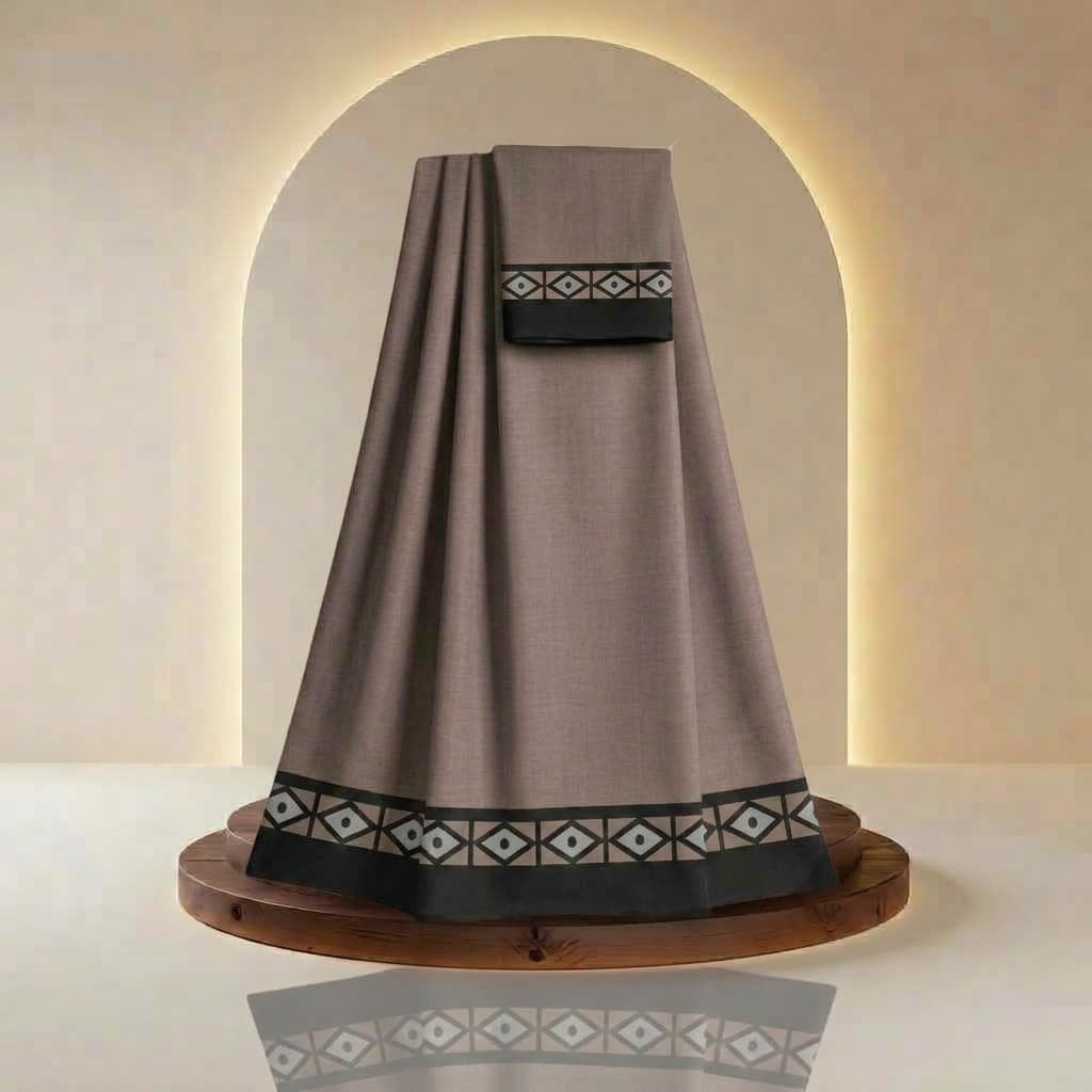 Diamond Trim - Digital Printed Rida Fabric | Menodora
