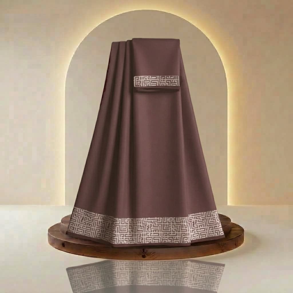 Dusty Rose - Digital Printed Rida Fabric | Menodora