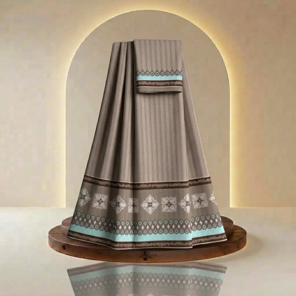 Heritage  - Digital Printed Rida Fabric | Menodora